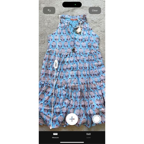 NWT OLIPHANT SLEEVELESS TIERED SHORT DRESS, XS $278 - Picture 4 of 7